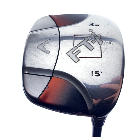 Used Callaway FT-i Squareway 3 Fairway Wood / 15.0 Degrees / Regular Flex