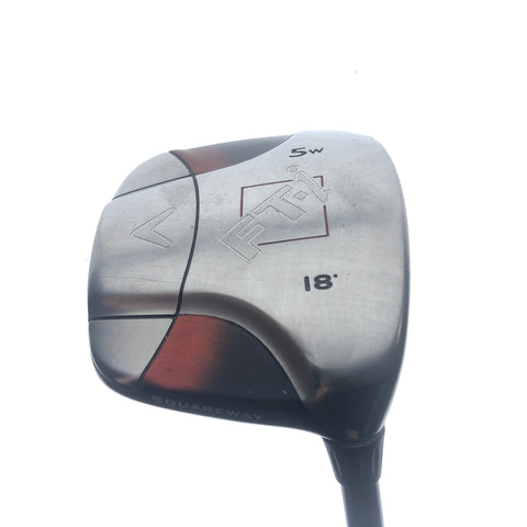 Used Callaway FT-i Squareway 5 Fairway Wood / 18.0 Degrees / Regular Flex