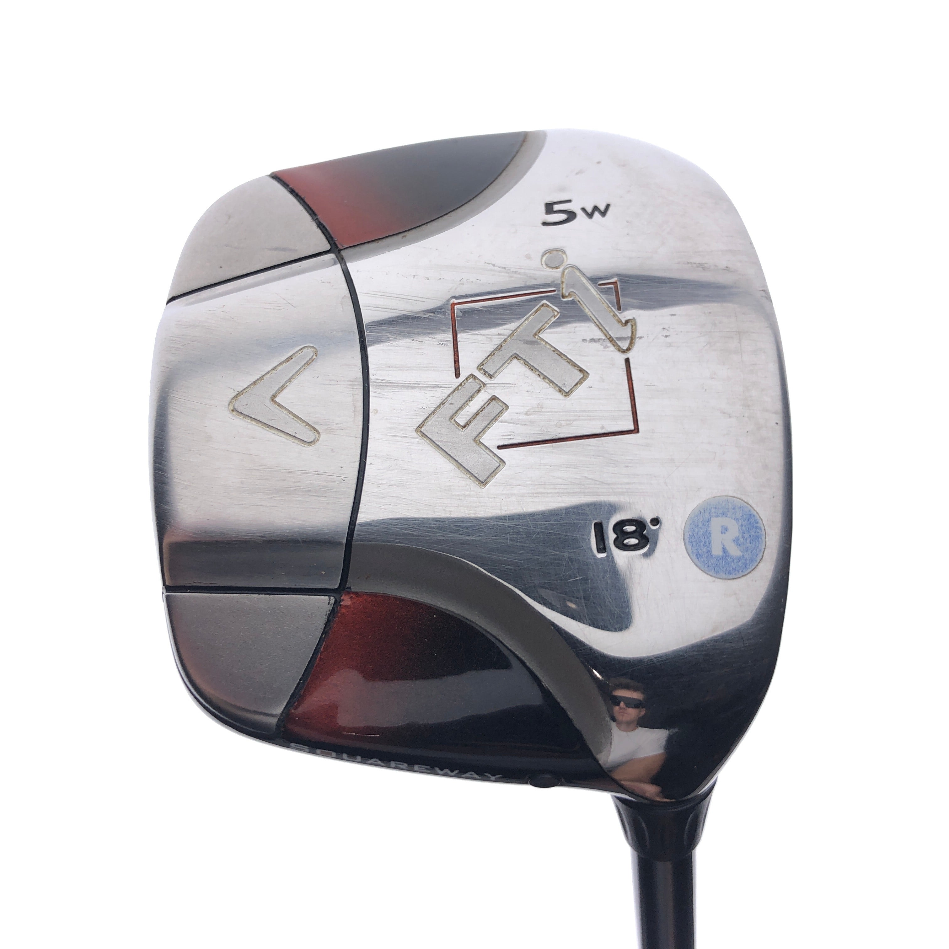Used Callaway FT-i Squareway 5 Fairway Wood / 18.0 Degrees / Regular Flex