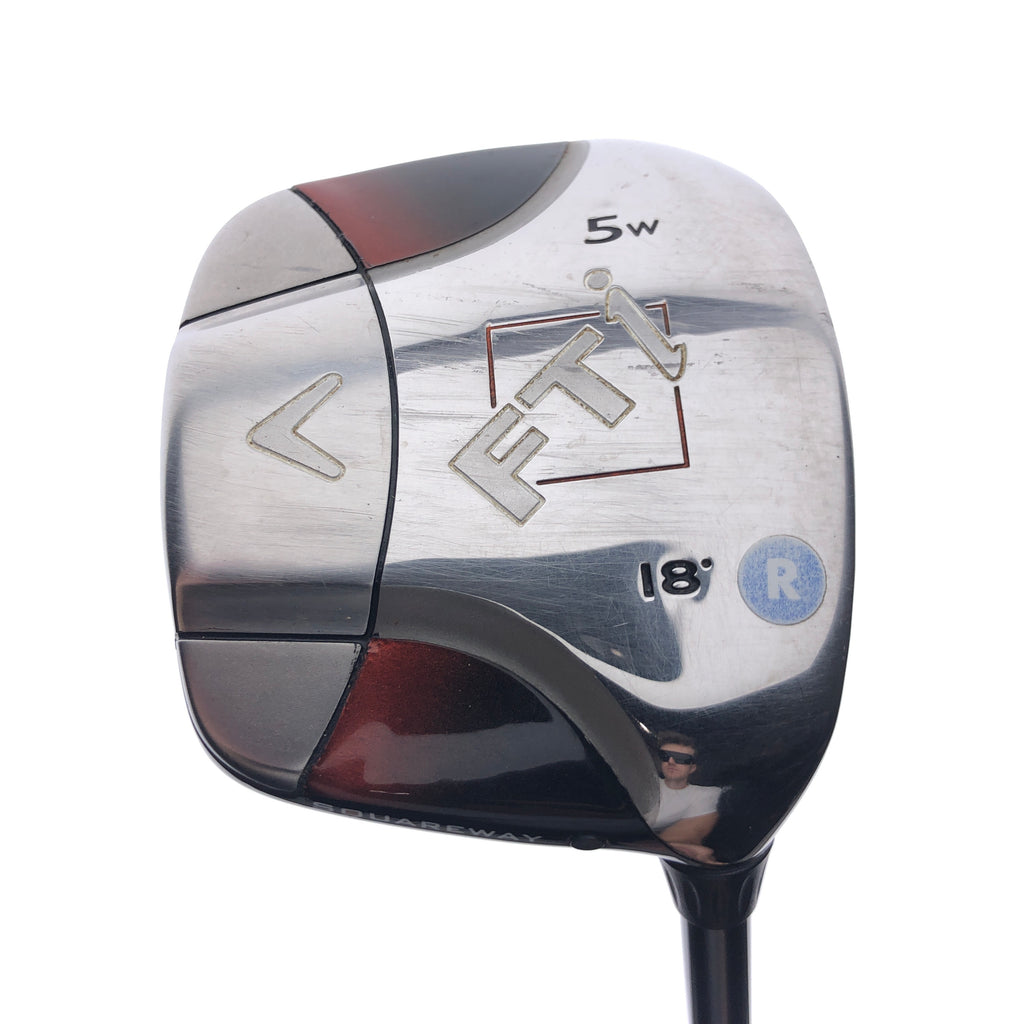 Used Callaway FT-i Squareway 5 Fairway Wood / 18.0 Degrees / Regular Flex