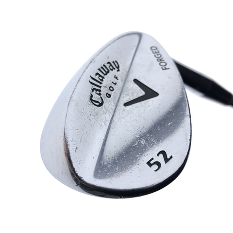 Used Callaway Forged Chrome Gap Wedge / 52.0 Degrees / Wedge Flex