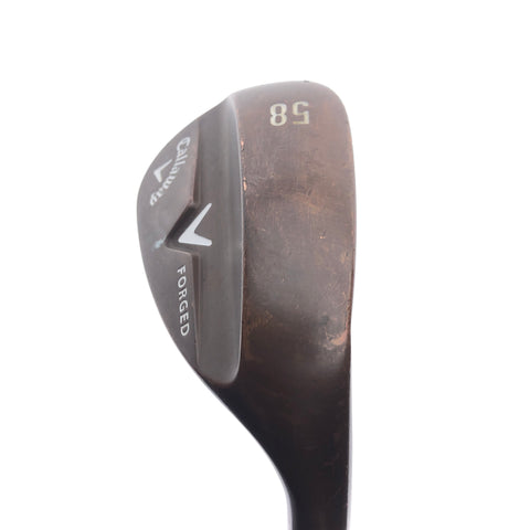 Used Callaway Forged Copper Lob Wedge / 58.0 Degrees / Wedge Flex