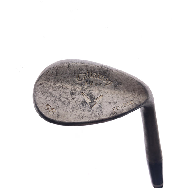 Used Callaway Forged Vintage Lob Wedge / 58.0 Degrees / Wedge Flex
