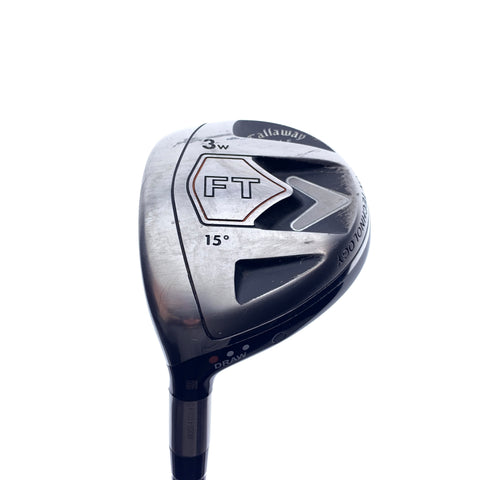 Used Callaway Fusion FT 3 Fairway Wood / 15.0 Degrees / Regular Flex / Left-Han