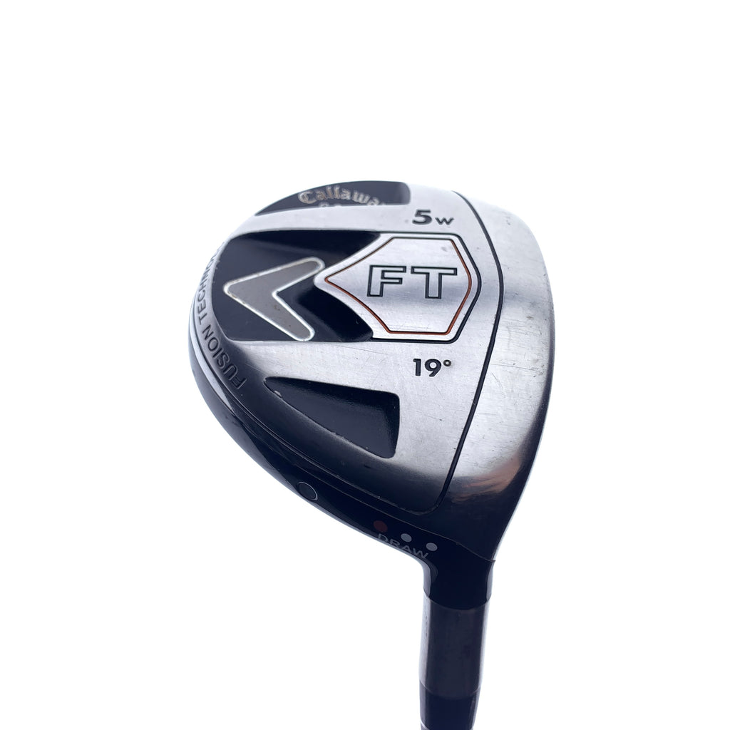 Used Callaway Fusion FT 5 Fairway Wood / 19.0 Degrees / Regular Flex