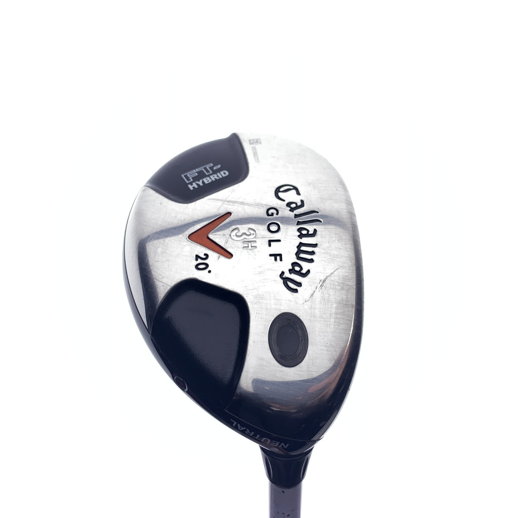 Used Callaway Fusion FT Hybrid 3 Hybrid / 20 Degrees / Stiff Flex