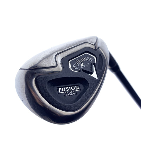 Used Callaway Fusion Wide Sole Sand Wedge Iron / 56 Degrees / Lite Flex