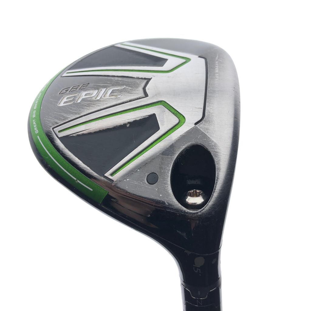 Used Callaway GBB Epic 3 Fairway Wood / 15 Degrees / Regular Flex
