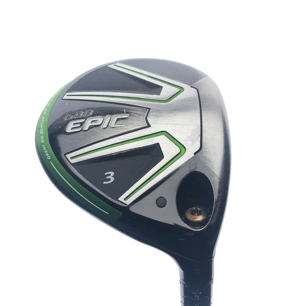 Used Callaway GBB Epic 3 Fairway Wood / 15 Degrees / Stiff Flex