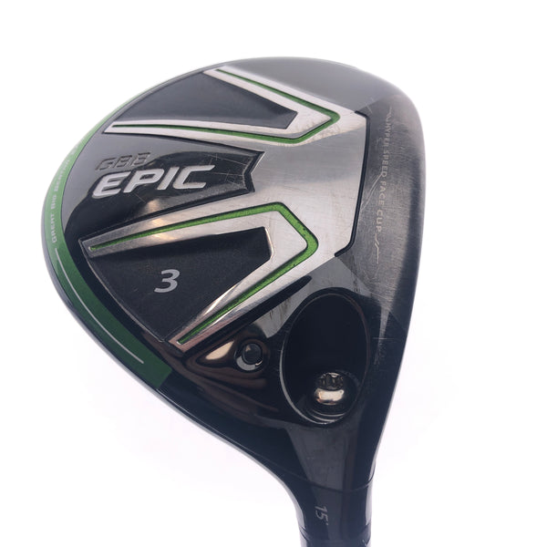 Used Callaway GBB Epic 3 Fairway Wood / 15 Degrees / Stiff Flex
