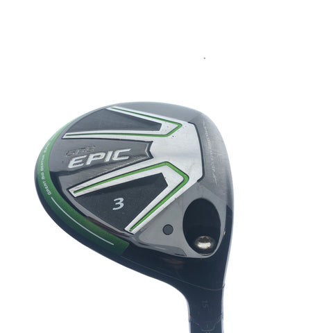 Used Callaway GBB Epic 3 Fairway Wood / 15.0 Degrees / Regular Flex