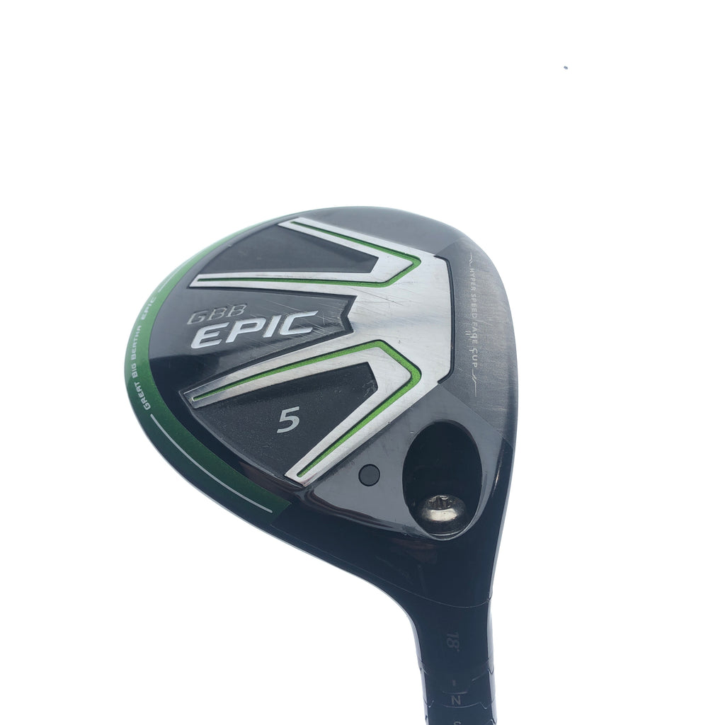 Used Callaway GBB Epic 5 Fairway Wood / 18.0 Degrees / Regular Flex