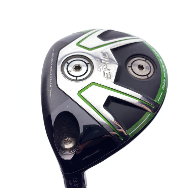 Used Callaway GBB Epic Sub Zero 3 Fairway Wood / 13.5 Deg / Stiff / Left-Handed