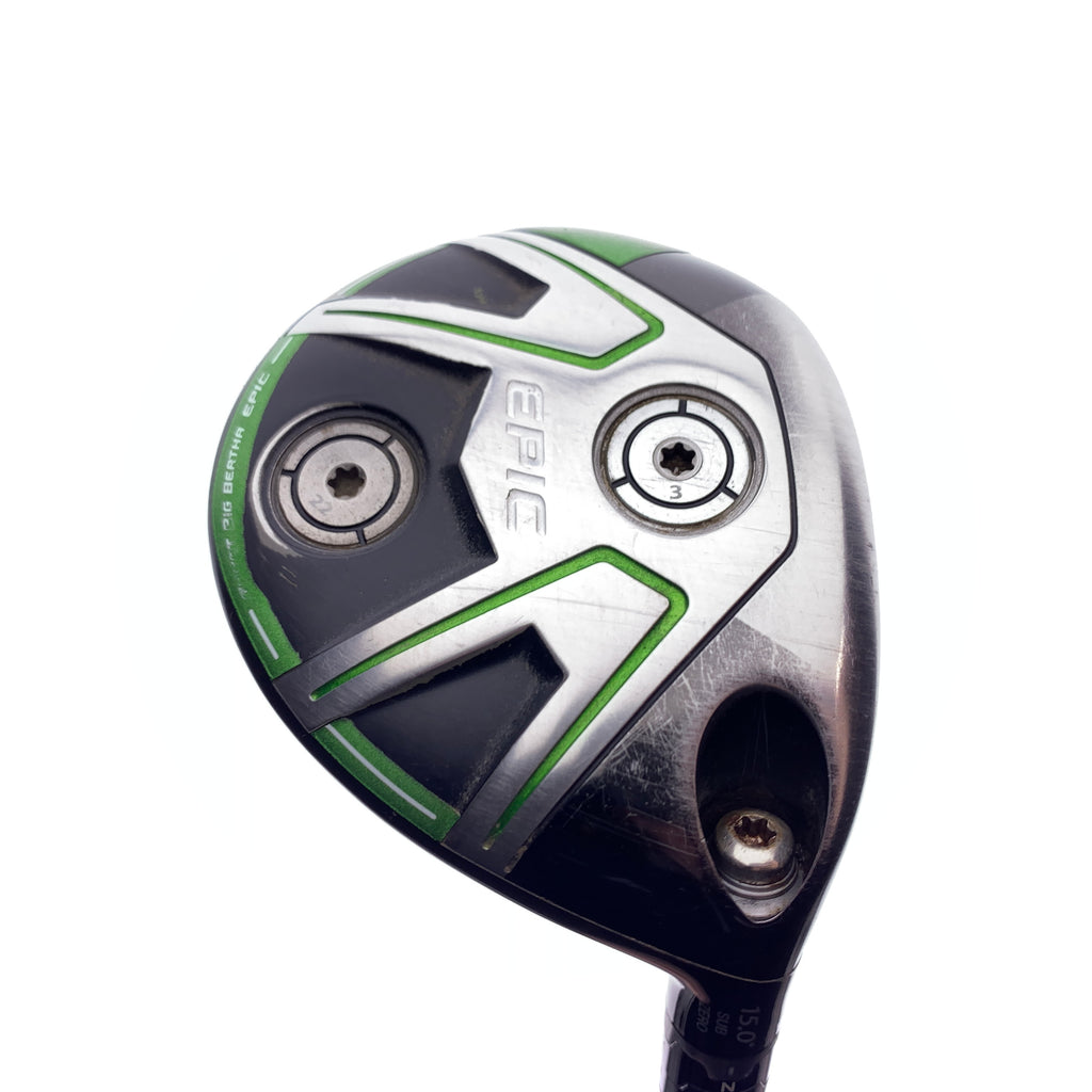 Used Callaway GBB Epic Sub Zero 3 Fairway Wood / 15 Degrees / Stiff Flex