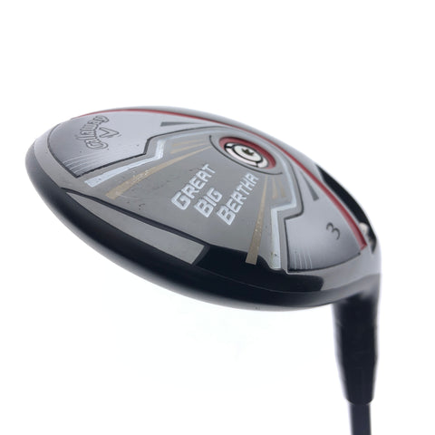 Used Callaway Great Big Bertha 2015 3 Fairway Wood / 15 Degrees / Stiff Flex