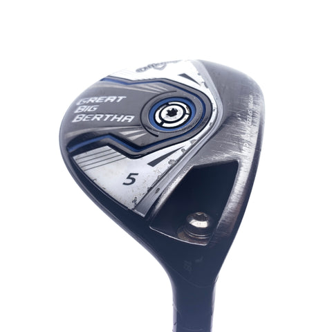 Used Callaway Great Big Bertha 2015 5 Fairway Wood / 18 Degrees / Ladies Flex