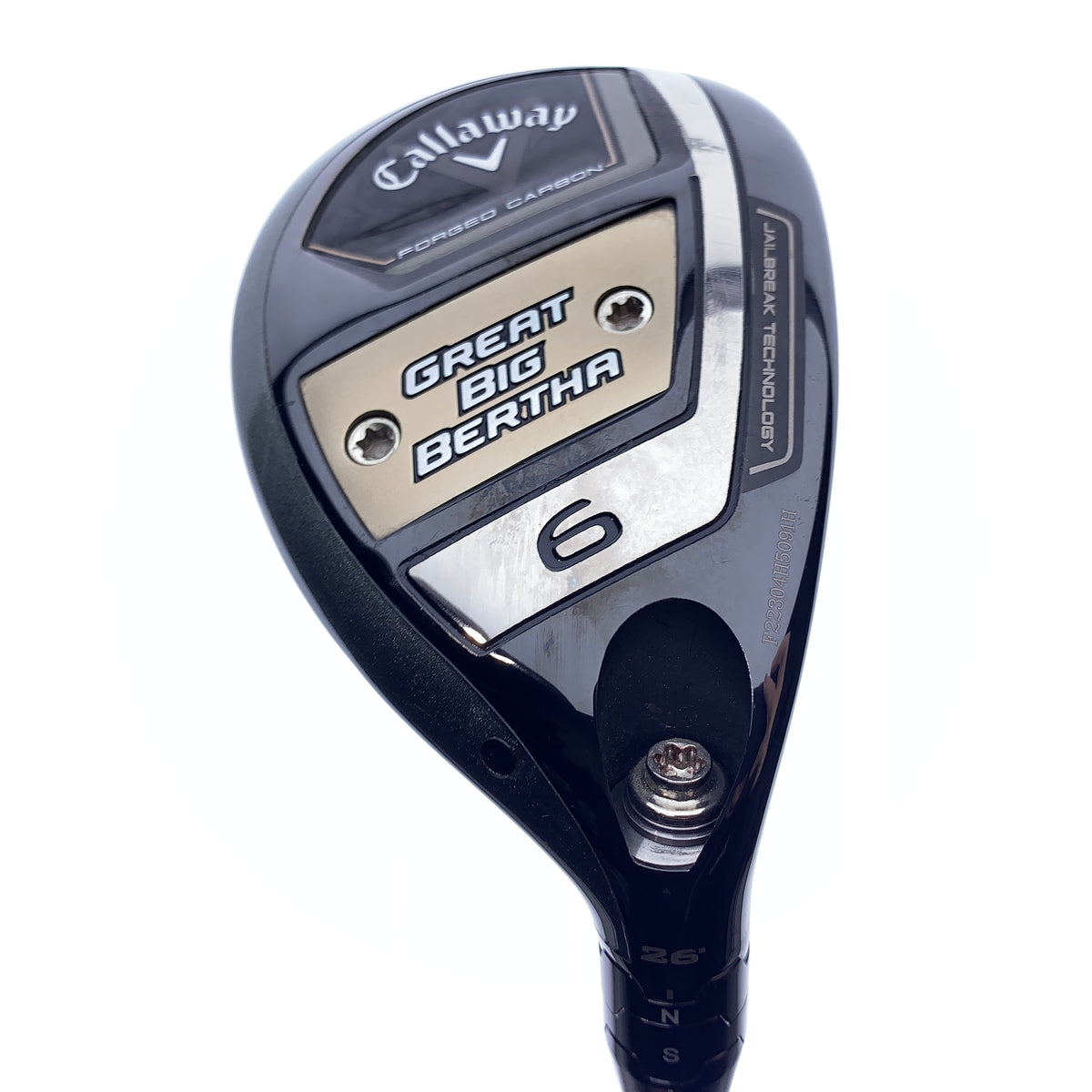 Used Callaway Great Big Bertha 2023 6 Hybrid / 26.0 Degrees / Senior Flex