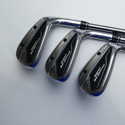 Used Callaway Great Big Bertha 2023 Iron Set / 6 - SW + AW / Soft Regular Flex