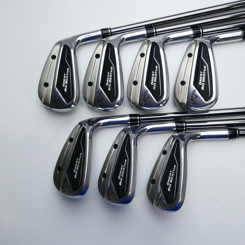 Used Callaway Great Big Bertha 2023 Iron Set / 6 - SW + AW / Soft Regular Flex