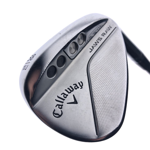 Used Callaway Jaws Full Toe Chrome Lob Wedge / 58.0 Degrees / Stiff Flex