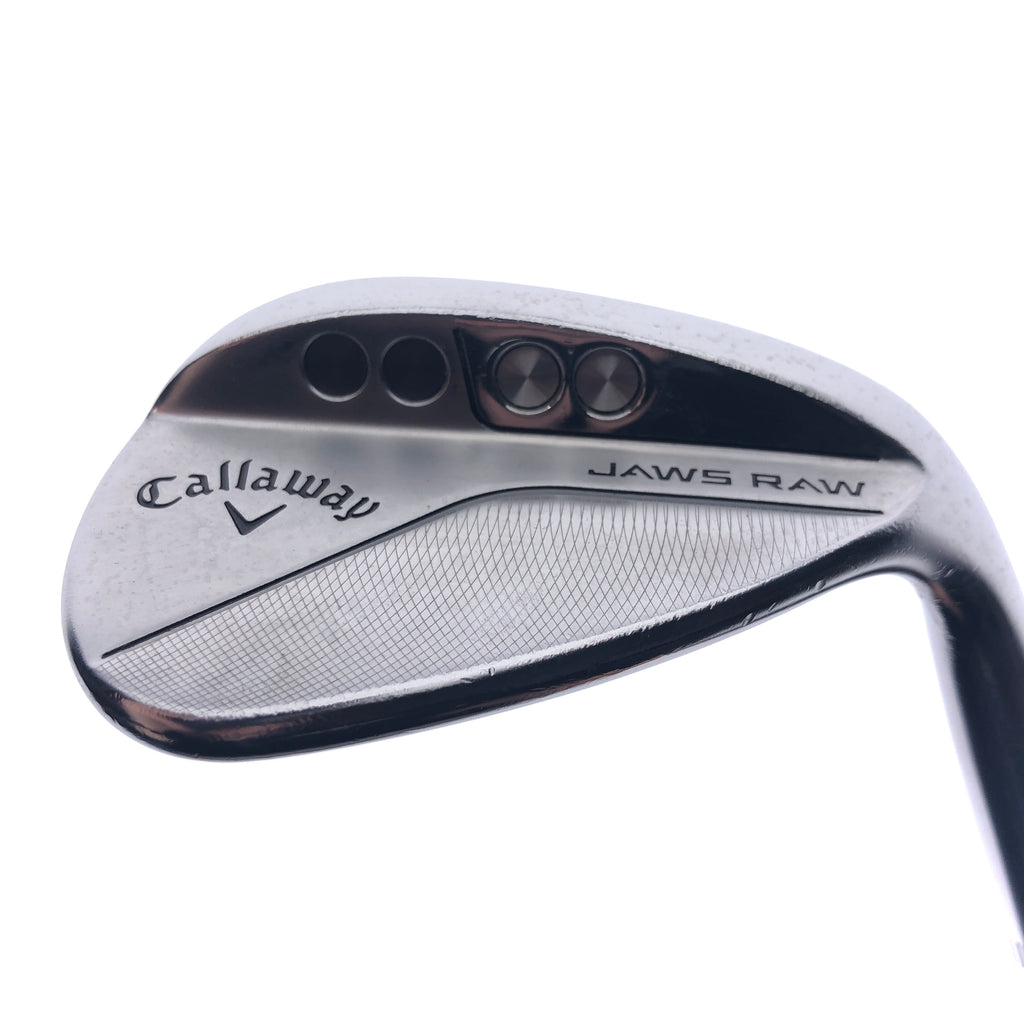 Used Callaway Jaws Full Toe Chrome Lob Wedge / 58.0 Degrees / Stiff Flex