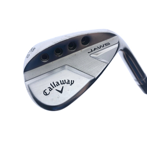 Used Callaway Jaws Full Toe Chrome Lob Wedge / 58.0 Degrees / Wedge Flex