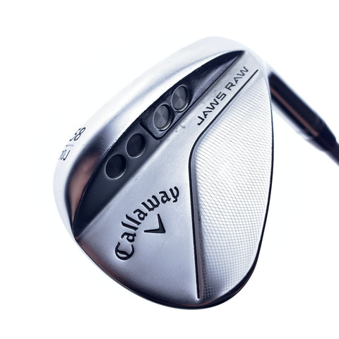 Used Callaway Jaws Full Toe Chrome Lob Wedge / 58.0 Degrees / Wedge Flex