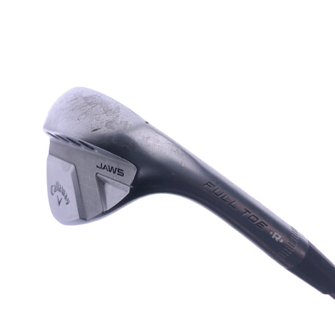 Used Callaway Jaws Full Toe Chrome Lob Wedge / 58.0 Degrees / Wedge Flex