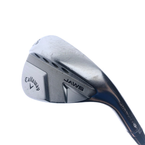 Used Callaway Jaws Full Toe Chrome Lob Wedge / 58.0 Degrees / Wedge Flex