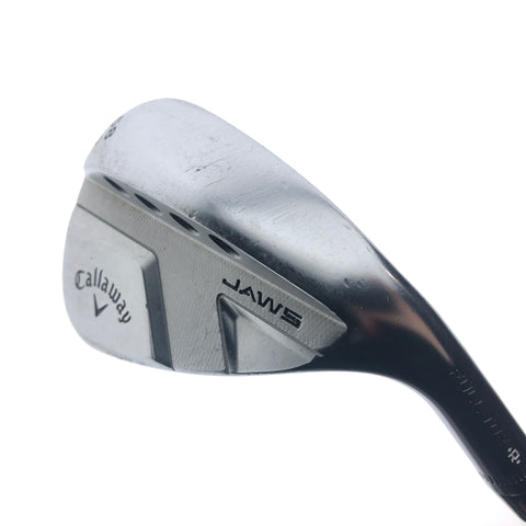 Used Callaway Jaws Full Toe Chrome Lob Wedge / 58.0 Degrees / Wedge Flex