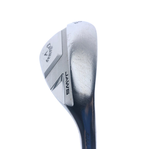 Used Callaway Jaws Full Toe Chrome Lob Wedge / 58.0 Degrees / Wedge Flex