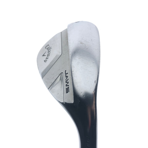 Used Callaway Jaws Full Toe Chrome Lob Wedge / 58.0 Degrees / Wedge Flex
