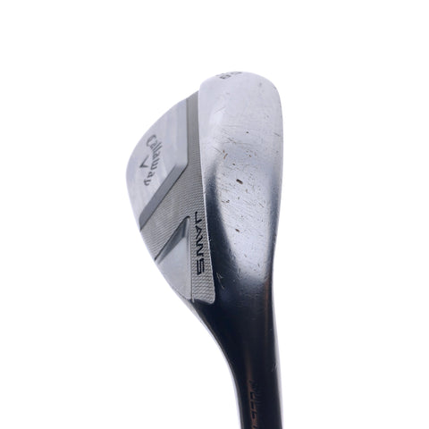 Used Callaway Jaws Full Toe Chrome Lob Wedge / 58.0 Degrees / Wedge Flex