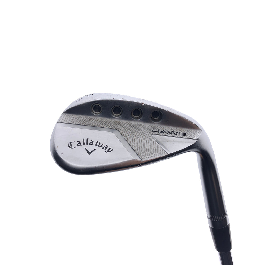 Used Callaway Jaws Full Toe Chrome Lob Wedge / 58.0 Degrees / Wedge Flex