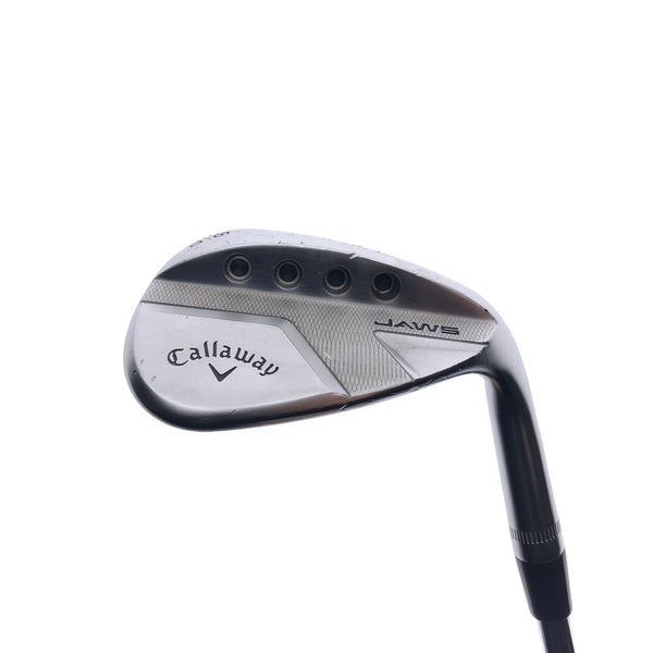 Used Callaway Jaws Full Toe Chrome Lob Wedge / 58.0 Degrees / Wedge Flex