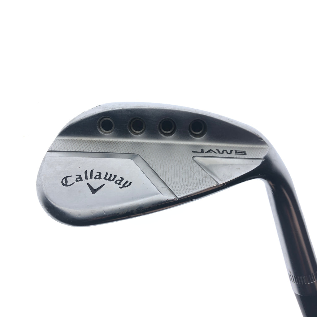 Used Callaway Jaws Full Toe Chrome Lob Wedge / 58.0 Degrees / Wedge Flex