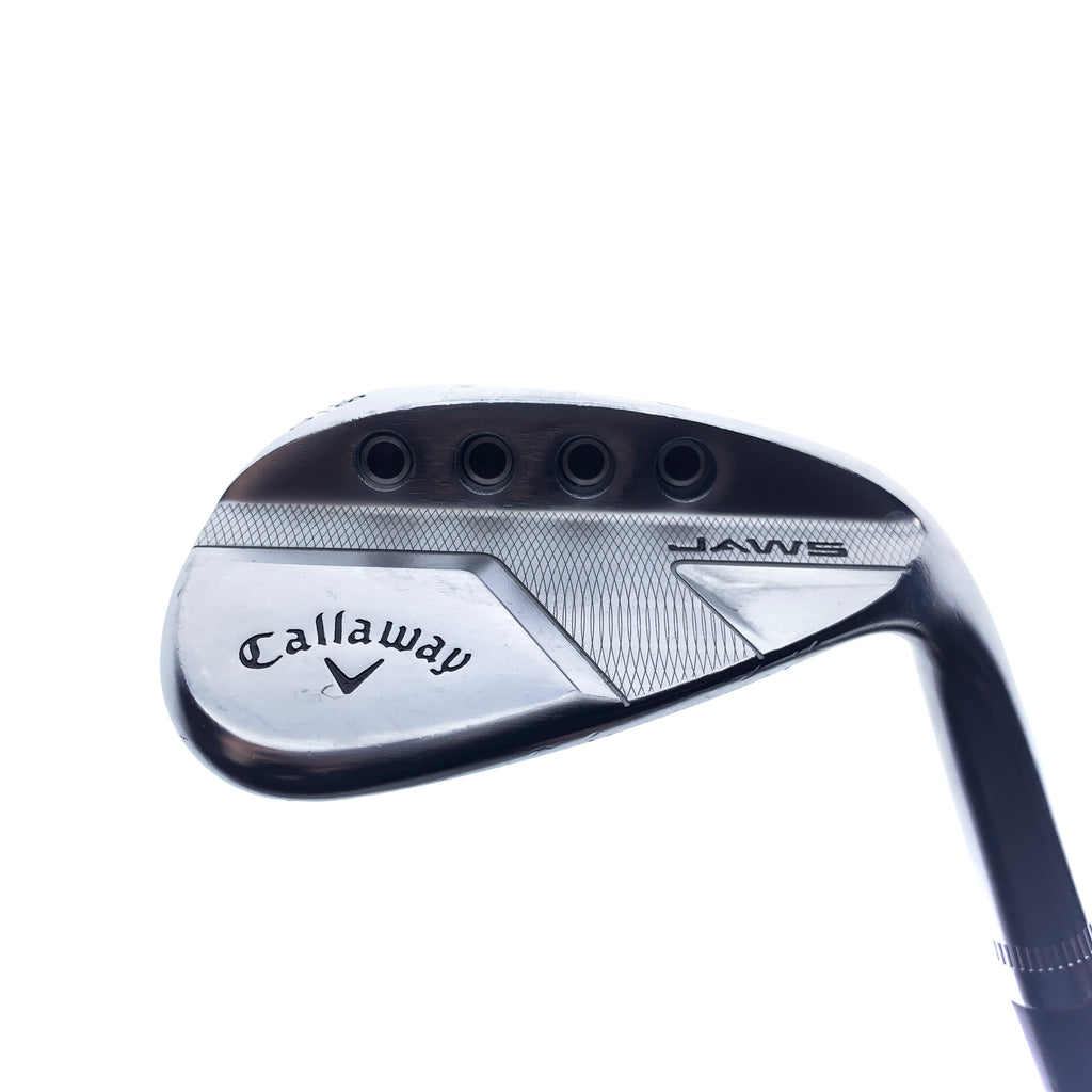 Used Callaway Jaws Full Toe Chrome Lob Wedge / 58.0 Degrees / Wedge Flex