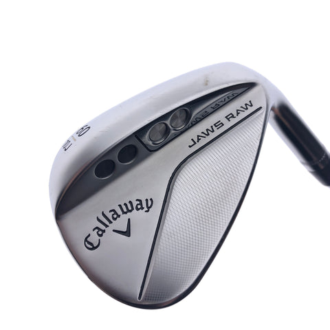 Used Callaway Jaws Full Toe Chrome Lob Wedge / 60.0 Degrees / Stiff Flex