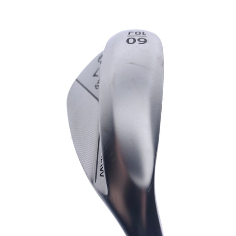 Used Callaway Jaws Full Toe Chrome Lob Wedge / 60.0 Degrees / Stiff Flex