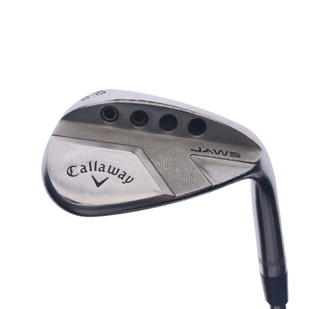 Used Callaway Jaws Full Toe Chrome Lob Wedge / 60.0 Degrees / Stiff Flex
