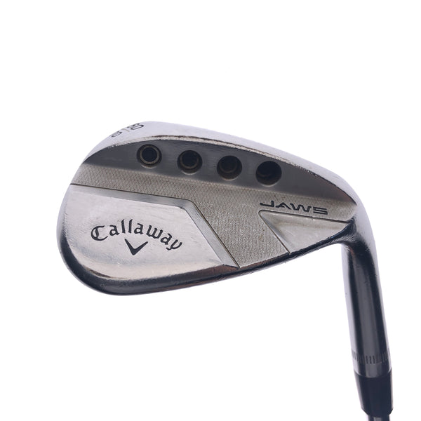 Used Callaway Jaws Full Toe Chrome Lob Wedge / 60.0 Degrees / Stiff Flex