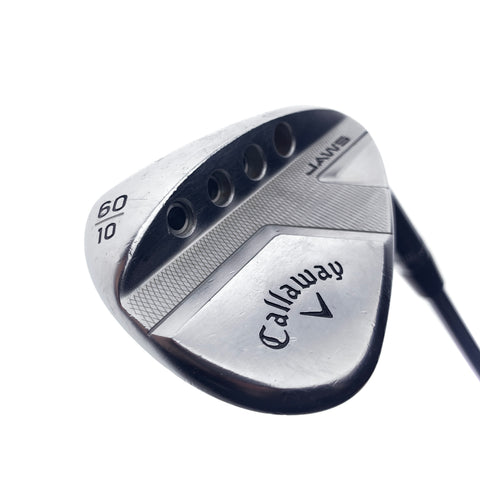 Used Callaway Jaws Full Toe Chrome Lob Wedge / 60.0 Degrees / Wedge Flex