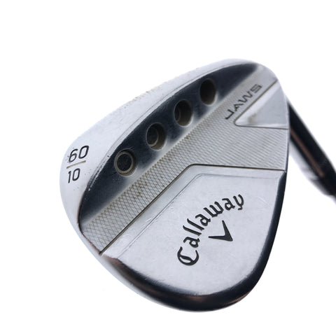 Used Callaway Jaws Full Toe Chrome Lob Wedge / 60.0 Degrees / Wedge Flex