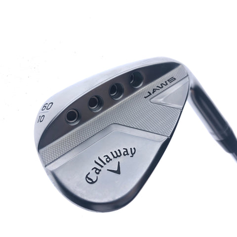 Used Callaway Jaws Full Toe Chrome Lob Wedge / 60.0 Degrees / Wedge Flex