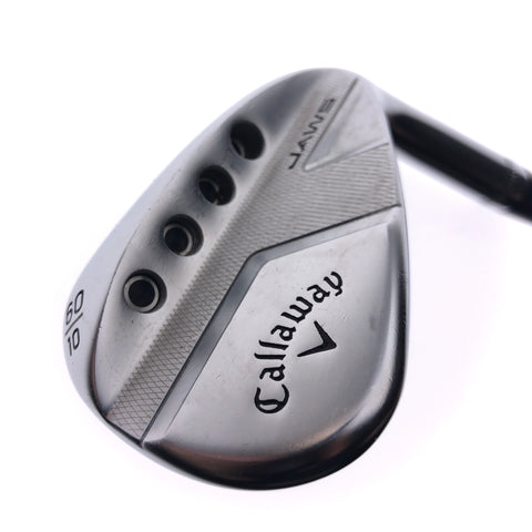 Used Callaway Jaws Full Toe Chrome Lob Wedge / 60.0 Degrees / Wedge Flex