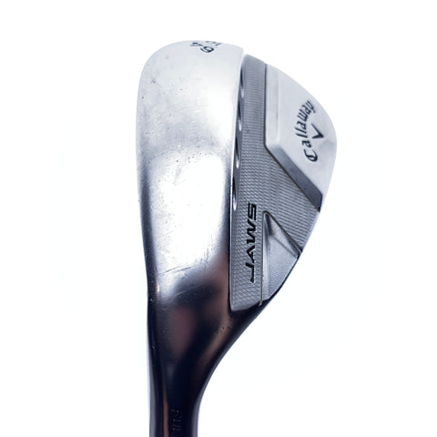 Used Callaway Jaws Full Toe Chrome Lob Wedge / 64.0 Degrees / Wedge Flex / L-H
