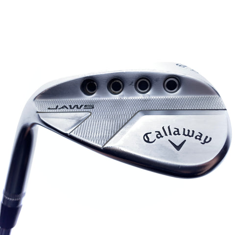 Used Callaway Jaws Full Toe Chrome Lob Wedge / 64.0 Degrees / Wedge Flex / L-H