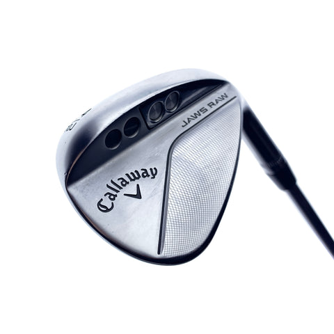 Used Callaway Jaws Full Toe Chrome Sand Wedge / 54.0 Degrees / Stiff Flex