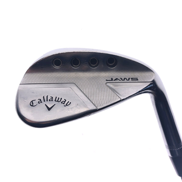 Used Callaway Jaws Full Toe Chrome Sand Wedge / 54.0 Degrees / Stiff Flex