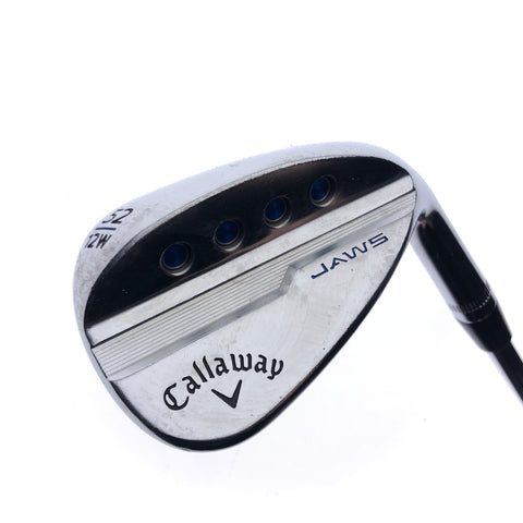 Used Callaway Jaws MD5 Platinum Chrome Approach Wedge / 52 Degrees / Stiff Flex